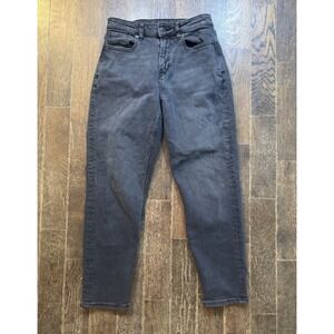 American Eagle Jeans Women's Size 2 Short Stretch Mid Rise Denim Black